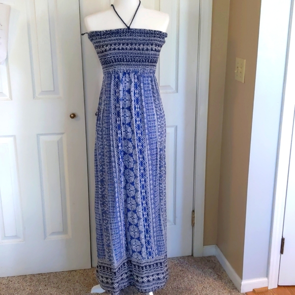 Strapless full length sundress - Picture 1 of 2
